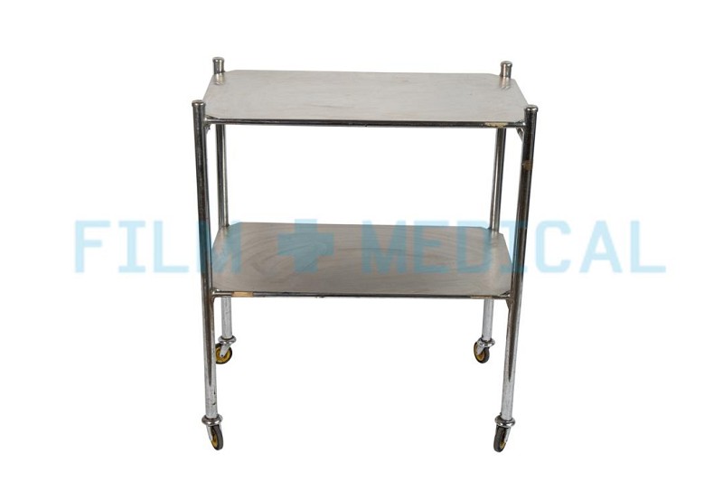 Trolley Rectangular Stainless Steel